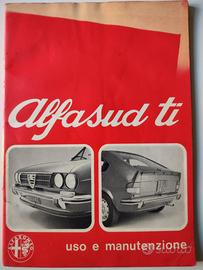 Libretto Uso e Manutenzione ALFASUD