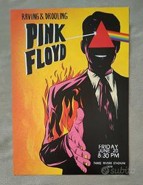 PINK FLOYD POSTER LOCANDINA TOUR LIVE