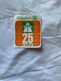Vignetta svizzera 2025