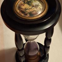 Clessidra vintage in legno