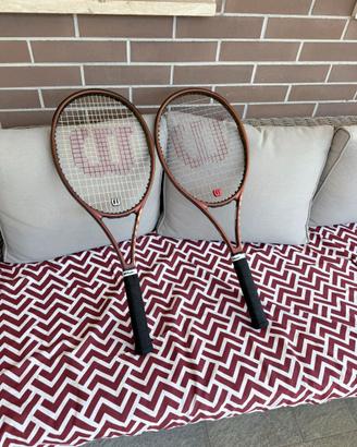 2 Racchette Wilson PRO STAFF 97 V14 Borsa inclusa