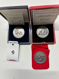 FERRARI MEDAGLIE/ FOLDER/ F1 COLLECTION