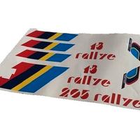 Peugeot 205 Rally 1.3 Adesivi Logo Kit stickers AU