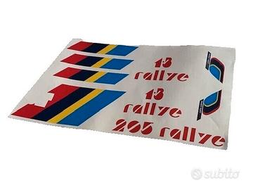 Peugeot 205 Rally 1.3 Adesivi Logo Kit stickers AU