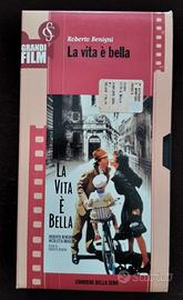 videocassetta La vita è bella Roberto Benigni 