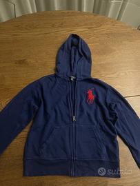 Felpa con Cerniera Polo Ralph Lauren Bambino