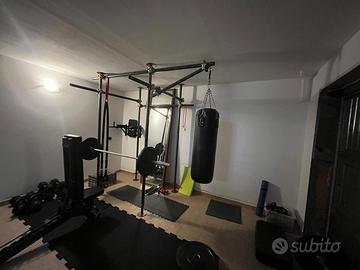 MULTIFUNZIONE RACK PALESTRA e SACCO BOX