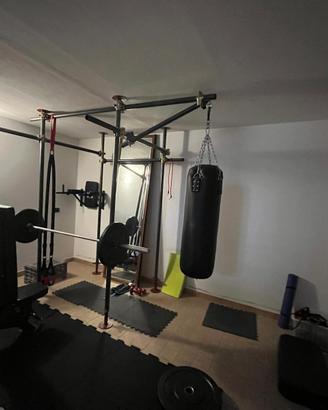 MULTIFUNZIONE RACK PALESTRA e SACCO BOX