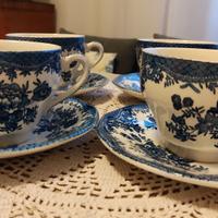 tazze bianche e blu Enoch Wedgwood