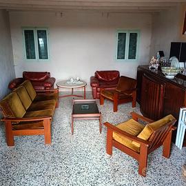 Salotto in Teak anni 60