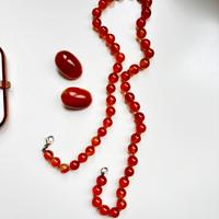 Collana e orecchini vintage