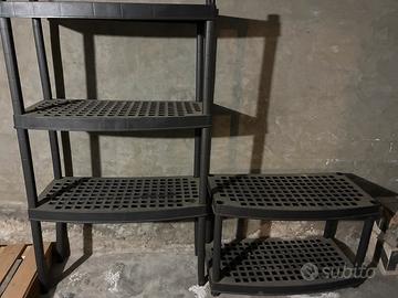 Scaffali Plastica Rigida - Sistema modulare