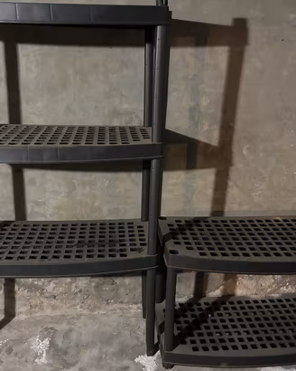 Scaffali Plastica Rigida - Sistema modulare