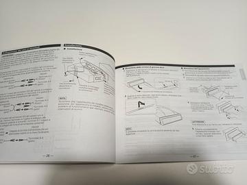 Istruzioni per autoradio vintage KENWOOD linea KRC