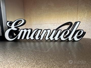 Scritte decorative per compleanno