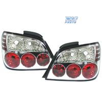 FANALI PER SUBARU IMPREZA 08-12 ROSSO CROMATO