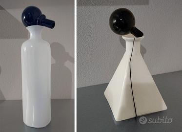 Set Olio-Aceto in Vetro Acidificato, Tratti Murano