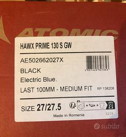 Scaponi Sci Atomic Hawx prime 130 S Tg.27-27.5