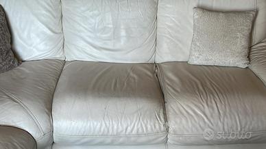 Divano in pelle primo fiore