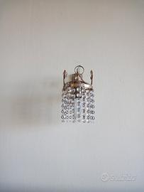 Applique a goccia + lampadario a goccia