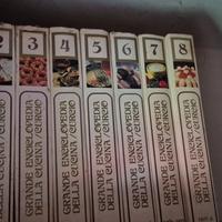 Enciclopedia cucina curcio anni 70