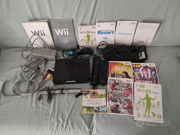 Nintendo Wii nera Modello RVL-001 (EUR) 