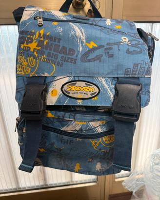 Zaino Scuola Seven Blu
