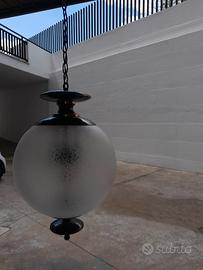 lampadario a sfera
