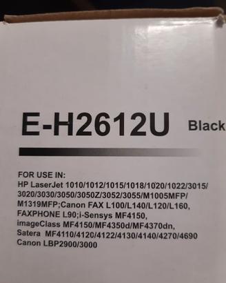 Toner stampante laser  B/N  Hp o Canon