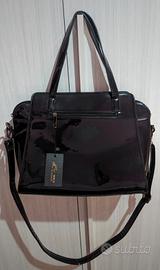 Borsa nera lucida
