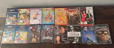 Lotto 16 DVD film cartoni Marvel Winx classici