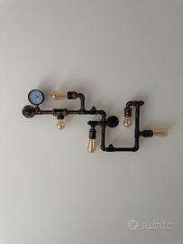 Lampadario in stile industriale