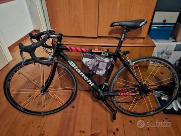 bici da corsa bianchi full carbon.. misura 52