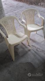 Sedie da giardino 
