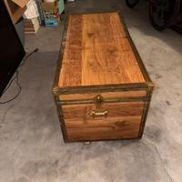 Baule vintage per arredo