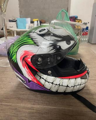 hjc rpha 11 joker DC comics casco moto integrale 