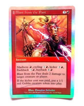 MTG Magic Blast from the Past Foil Unhinged PO