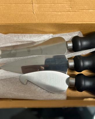 Set coltelli da formaggio 3 pz