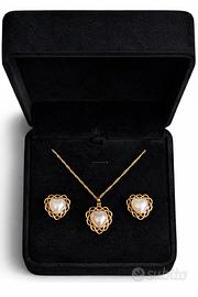Collana & Orecchini Set Gioielli Elegante