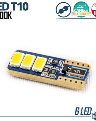 Lampadina LED T10 W5W CANbus Luce Bianca POTENTE