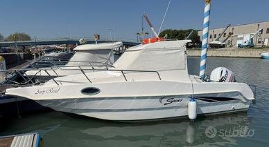 SAVER MANTA 21 FISHER con motore Selva 150