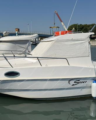 SAVER MANTA 21 FISHER con motore Selva 150