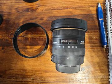 obbiettivi Nikon e sigma 