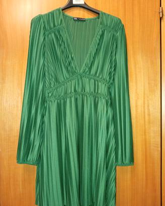 abito verde Zara