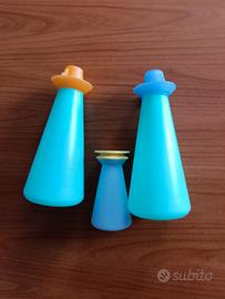 Kit Tupperware camping  olio aceto e sale  viaggio