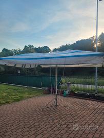 Maxi Ombrellone 3x4m con Luci e Treppiede - Dispon