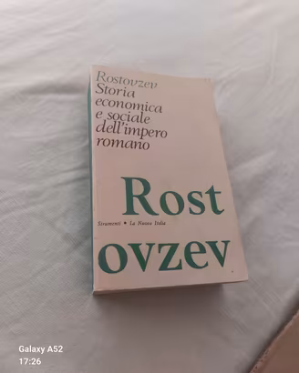 rostovcev storia economica sociale impero romann