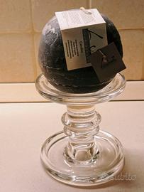 portacandela con candela profumata