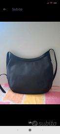 Borsa Trussardi originale nera n vera pelle e pcv 