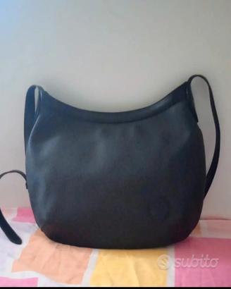 Borsa Trussardi originale nera n vera pelle e pcv 